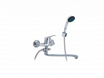 Смеситель для ванны Капитошка 845-1166 с поворотным изливом 350 мм, цвет: хром