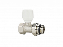 Клапан ручной радиаторный прямой 3/4" н.р.-в.р. Varmega VM10113 с самоуплотняющимся полусгоном