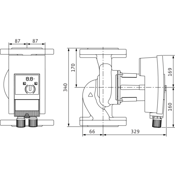 Циркуляционный насос Wilo Yonos MAXO 65/0,5-16