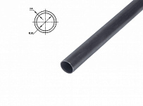 Труба черная стальная 1 класс ВГП Ду 15 (2.8) (шовная, штанга 2 метра)