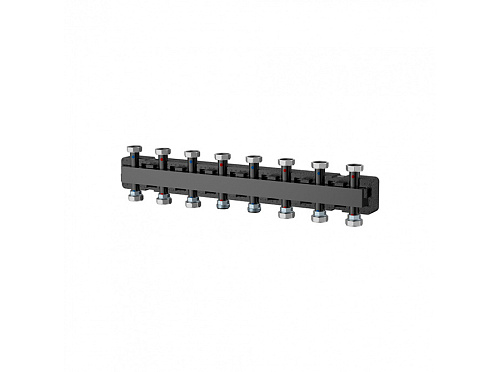 Распределительный коллектор Varmega V-Flow VMPG05-000007, до 7 контуров, сталь, с термоизоляцией