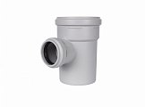 Тройник 110/110 (87.5°) для внутренней бесшумной канализации STOUT