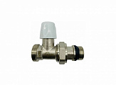 Клапан запорный радиаторный прямой 1/2" н.р.- 3/4 Ek TIM