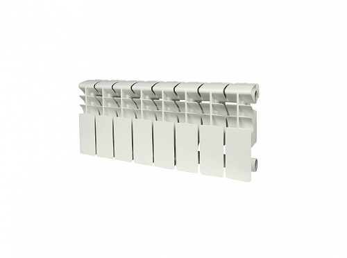 Радиатор алюминиевый ROMMER Plus 200 мм (8 секционный)