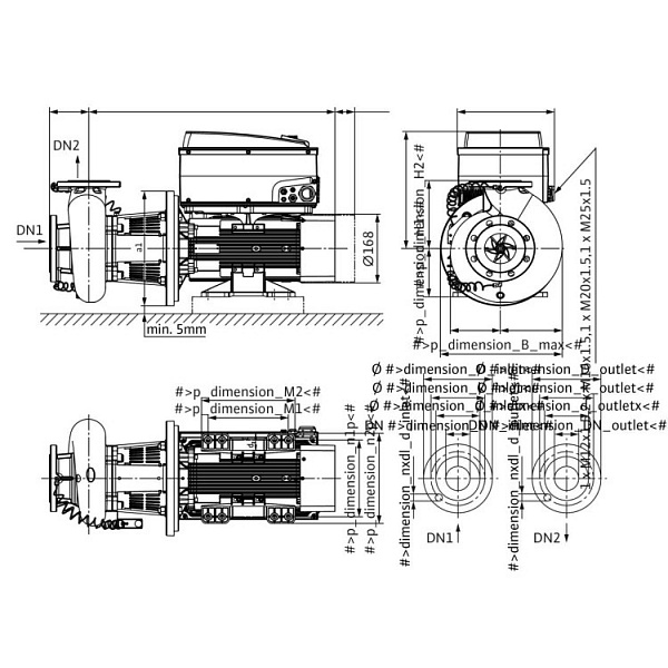 Циркуляционный насос Wilo Stratos GIGA B 32/1-51/4,5