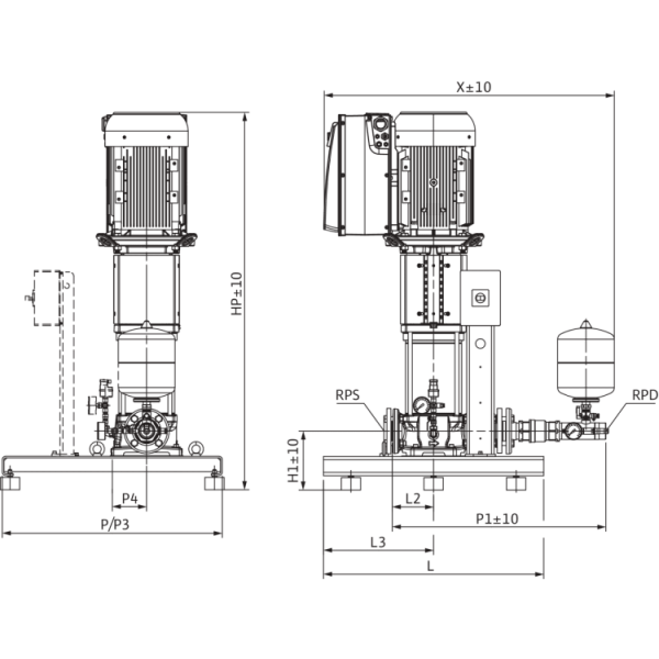 Насосная станция Wilo SiBoost Smart 1 Helix VE 2204