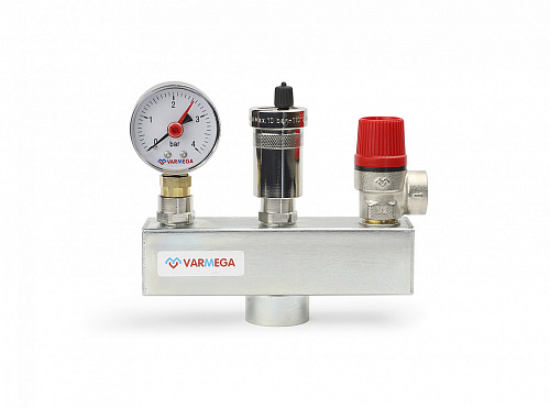 Группа безопасности котла Varmega VM16301, 1" ВР сталь, до 50 кВт