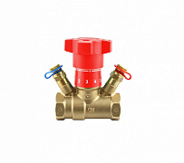 Клапан балансировочный STRÖMAX-GN Ду 32 (1 1/4") Herz резьбовой (KVs=8,56 м³/ч, PN25, Тmax=130°С)