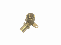 Угол с креплением аксиальный (водорозетка) 20 х 1/2" в.р. RTP