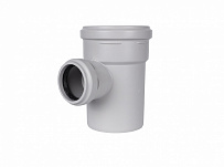 Тройник 110/58 (87.5°) для внутренней бесшумной канализации STOUT