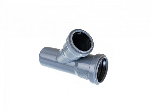 Тройник 50/40 (45°) для внутренней канализации HTEA Ostendorf