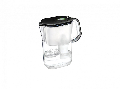 Кувшин СИНГАПУР с индикатором ресурса Опти-Лайт (очищенной воды 1.7 л., черный)
