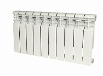 Радиатор алюминиевый ROMMER Profi 350 мм (10 секционный)