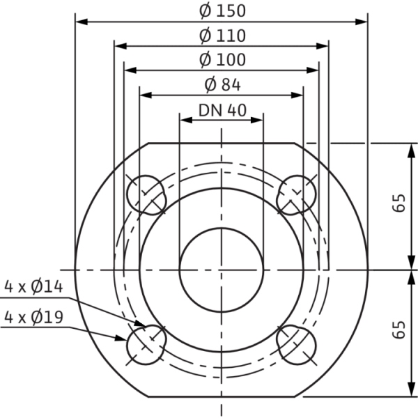 Циркуляционный насос Wilo Yonos MAXO 40/0,5-8
