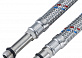 Гибкая подводка (2 шт) 1/2" * M10 -  80 см -  для смесителя