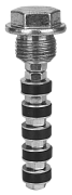 Магнитная вставка тип RSV06-T DN125-200 для фильтра сетчатого чугунного REON