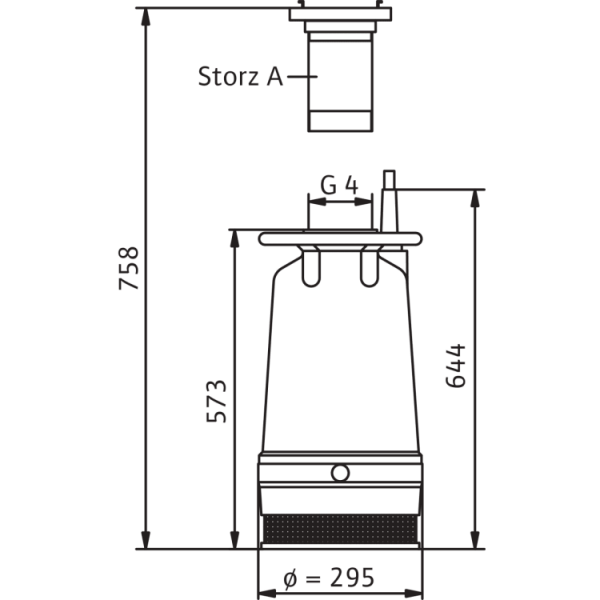 Фекальный насос Wilo KS 37 ZN D
