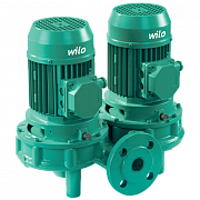 Циркуляционный насос с сухим ротором в исполнении Inline с фланцевым соединением Wilo VeroTwin-DPL 80/125-0,75/4