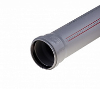 Труба канализационная 110 (2,7) * 500 мм HTEM Ostendorf