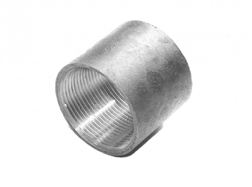 Муфта Ду 80 (3") стальная оцинкованная