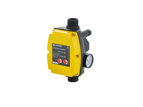 Блок управления насосом ТУРБИПРЕСС (до 3 кВт, двухпороговый, с внутреней резьбой 1" под гидроаккумулятор)