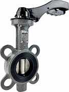 Дисковый поворотный затвор с алюминиевой рукояткой REON тип RSV85, DN 200