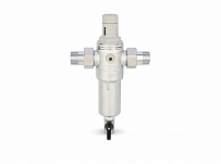 Сетчатый промывной комбинированный фильтр Varmega, НР 3/4", с редуктором давления