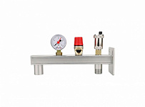 Группа безопасности расширительного бака Varmega VM16401, 3/4", сталь, до 50 кВт консоль