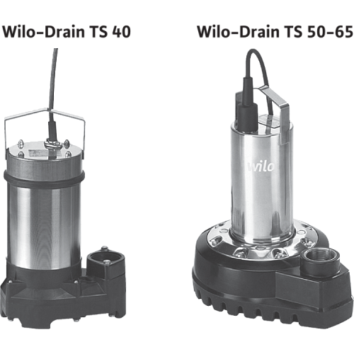 Погружной насос для сточных вод Wilo Drain TS 50 H 111/11 (1~230 В)
