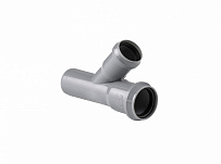 Тройник 50/40 (45°) для внутренней канализации РосТурПласт