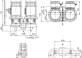 Циркуляционный насос с сухим ротором в исполнении Inline с фланцевым соединением Wilo CronoTwin-DL-E 100/250-7,5/4