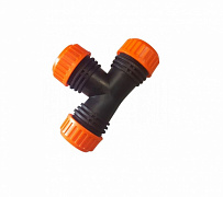 Тройник для поливочного шланга 3/4" АР 1007T Aquapulse