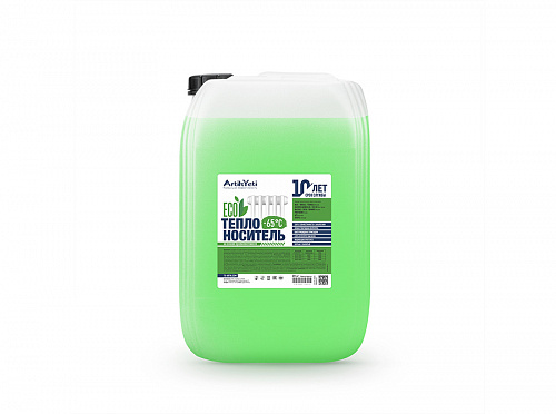 Теплоноситель Artik Yeti-65 на основе пропиленгликоля, в канистре 20 кг