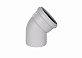 Отвод 110 (45°) для внутренней бесшумной канализации STOUT