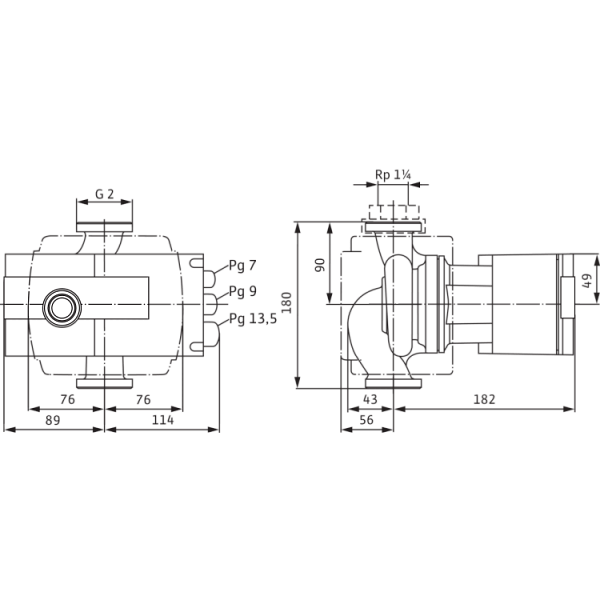 Циркуляционный насос Wilo Stratos 30/1-4 PN16