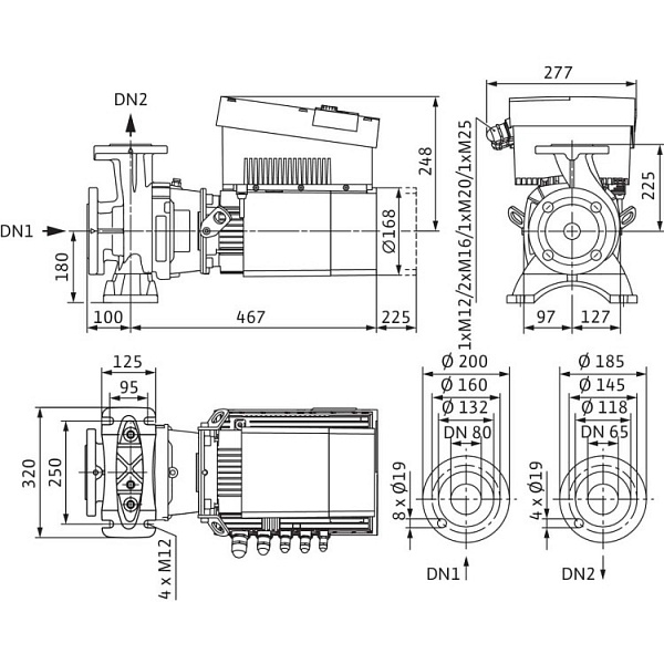 Циркуляционный насос Wilo Stratos GIGA B 65/1-22/3,0