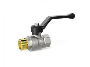 Кран шаровой LD Pride 1/2" н.р.-в.р. (ручка рычаг)