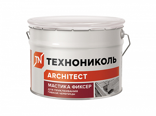 Мастика для гибкой черепицы ТЕХНОНИКОЛЬ № 23 Фиксер, 12 кг