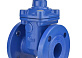 Задвижка чугунная с обрезиненным клином REON тип RSV04-T DN 125 (RAL 5000)