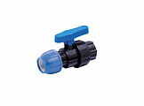 Кран шаровой 20 х 1/2" в.р. для ПНД труб RTP