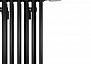 Трубчатый радиатор WABEH ST 2180-04 V50 1/2 RAL9005 черный матовый