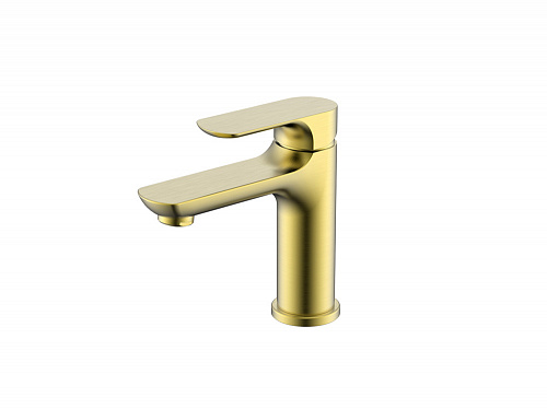 Смеситель для раковины RAGLO R03.10.03, цвет: сатин золотой