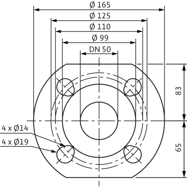 Циркуляционный насос Wilo TOP-S 50/15 DM PN6/10 (3~400/230 V)