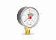 Манометр радиальный 1/4" н.р. -  4 атм. (Ø50мм) с индикатором предела Varmega