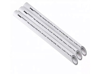 Труба полипропиленовая армированная стекловолокном 20*3,4 (PN25) SDR 6 РВК (штанга 4 метра)