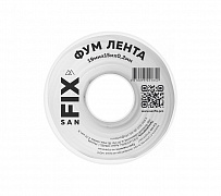Фум лeнтa SANFIX 19мм*0.2мм (катушка 15 м.)