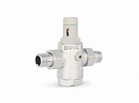 Редуктор давления мембранный Varmega 3/4" н.р.-н.р (1,5-6бар) с присоединением к манометру, с разборными соединениями