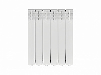 Радиатор алюминиевый ROMMER Optima 500 мм (6 секционный)