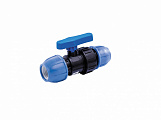 Кран шаровой 25 для ПНД труб RTP