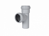 Тройник 58/58 (87.5°) для внутренней бесшумной канализации STOUT